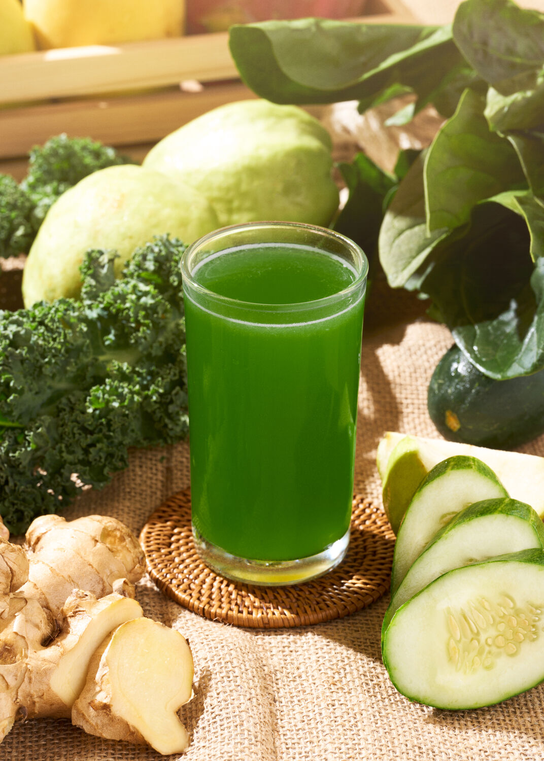 Green detox juice